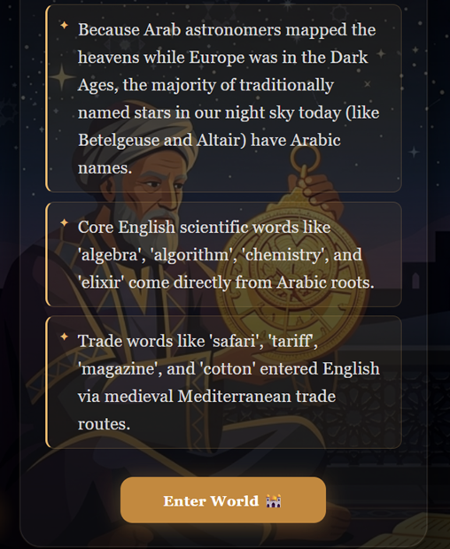 Learn about the historical worlds that created our language